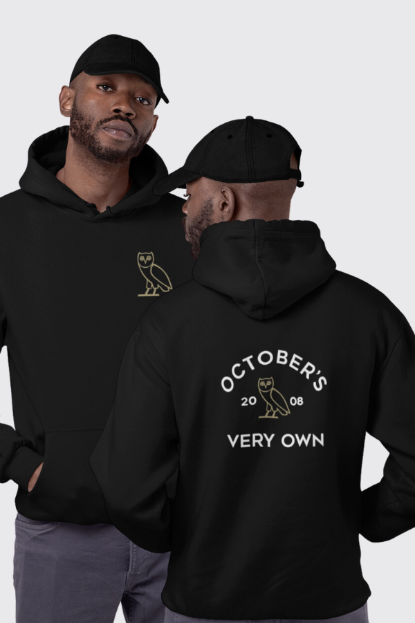 Ovo Drake Fan Art Hoodie and Sweatshirt, Owl design Unisex hoodie & Sweatshirt, Drake new exclusive design, gold and black hoodie