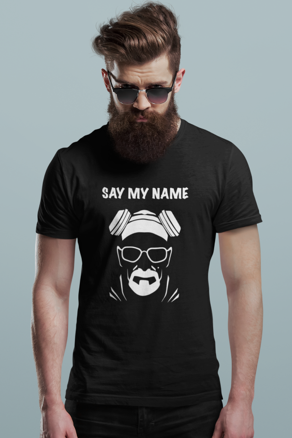 Breaking Bad T-shirt - Walter White Quote - Say My Name - TV Show