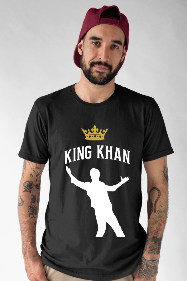 SRK King Khan Bollywood Iconic Pose Unisex T-shirt - Shah Rukh Khan - Bollywood merchandise - Merchkart