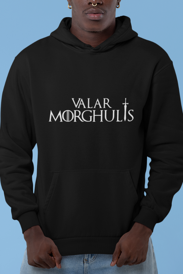 Valar Morghulis GOT Game of Thrones phrase and quote unisex hoodie, High Valyrian, GOT hoodies & sweatshirts, Game of Thrones merch